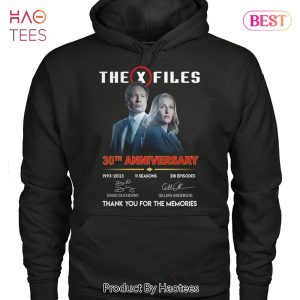 The X Files 30th Anniversary 1993-2023 Thank You For The Memories Unisex T-Shirt