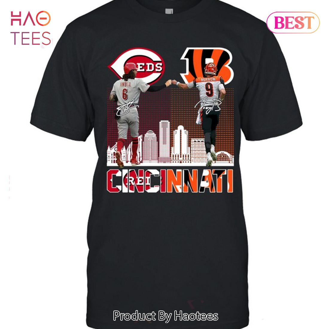 HOT TREND Cincinnati Bengals And Cincinnati Reds Unisex T-Shirt