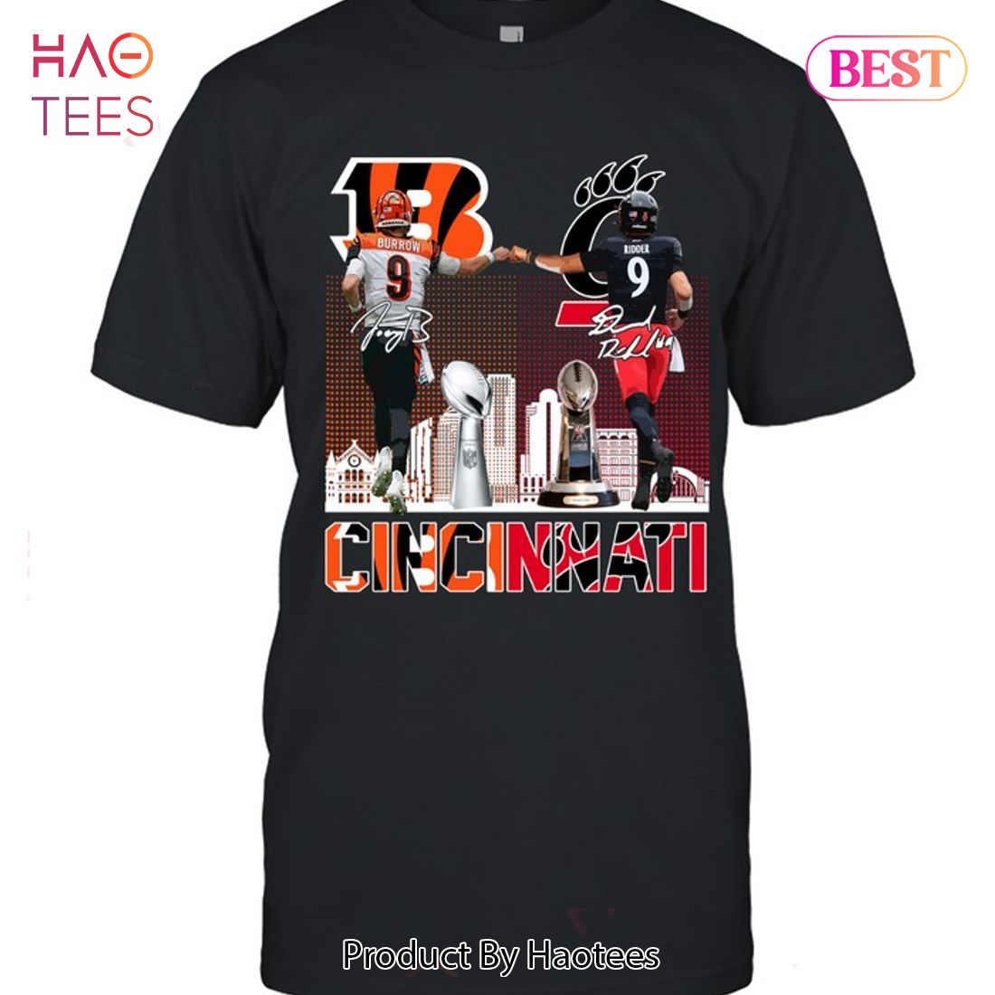 NEW Cincinnati Bengals And Cincinnati Bearcats Unisex T-Shirt NEW Cincinnati Bengals And Cincinnati Bearcats Unisex T-Shirt