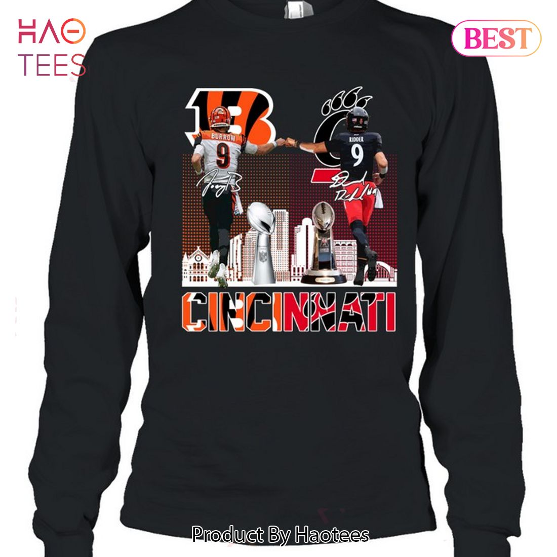NEW Cincinnati Bengals And Cincinnati Bearcats Unisex T-Shirt NEW Cincinnati Bengals And Cincinnati Bearcats Unisex T-Shirt