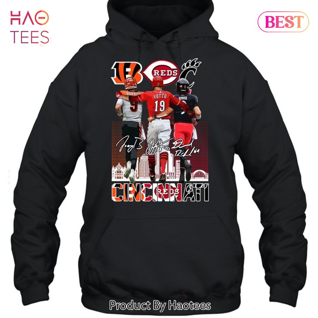 Official CincinnatI bengals reds bearcats city of champions 2023 T