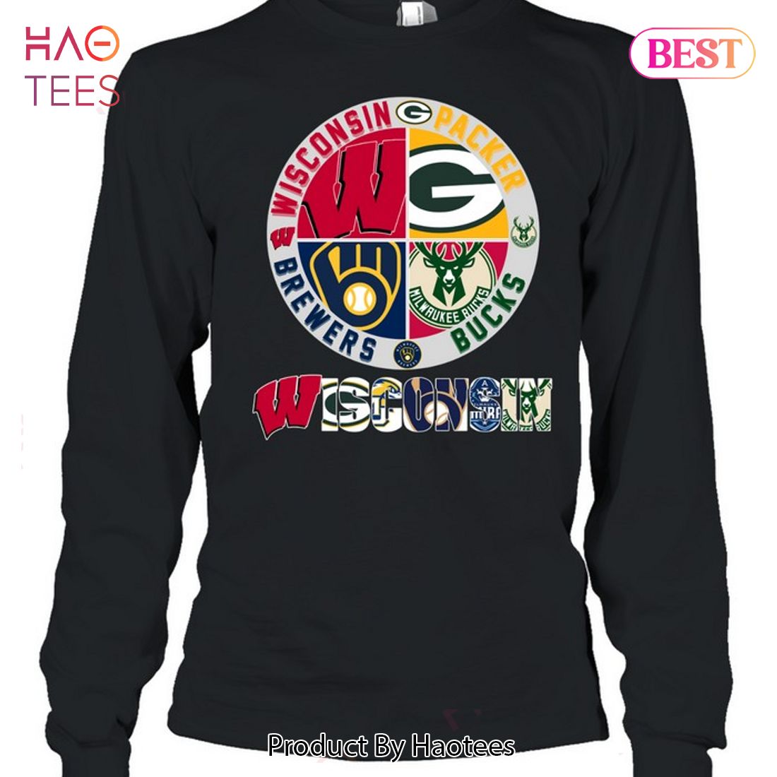 NEW Wisconsin Badgers Green Bay Packers Milwaukee Brewers And