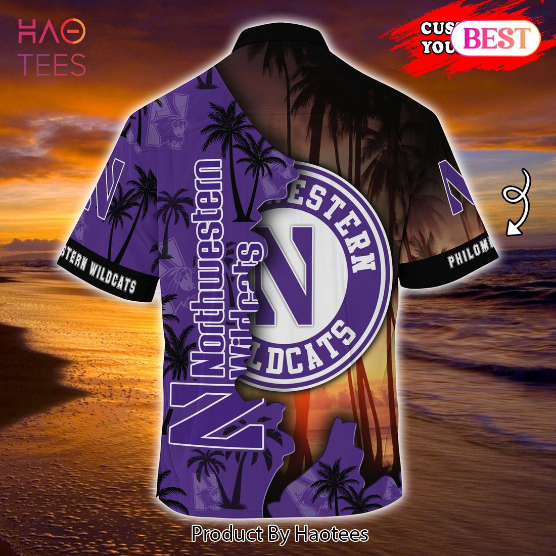 NEW Northwestern Wildcats Hawaiian Shirt Hot Summer 2023 NEW Northwestern Wildcats Hawaiian Shirt Hot Summer 2023