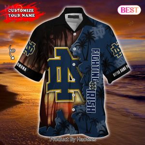 NEW Notre Dame Fighting Irish Hawaiian Shirt Hot Summer 2023