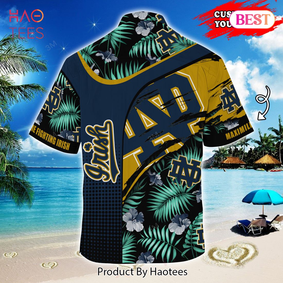 NEW Notre Dame Fighting Irish Hawaiian Shirt Trending Summer 2023 NEW Notre Dame Fighting Irish Hawaiian Shirt Trending Summer 2023