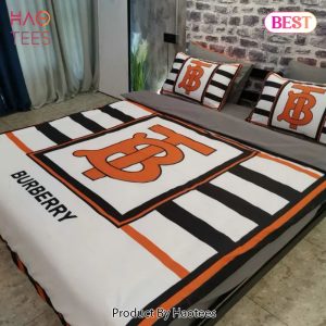[SALE] Burberry Bedding Set Luxury Fashion Bedding Sets Quilt Sets Duvet Cover Luxury Brand Bedroom Sets Bedding