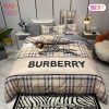 [SALE] Burberry Bedding Set Printed Bedding Sets Quilt Sets Duvet Cover Luxury Brand Bedding Decor Bedroom Sets