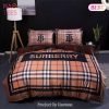 [SALE] Burberry New Bedding Luxury Bedding Sets Quilt Sets Duvet Cover Luxury Brand Bedroom Sets Bedding