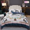[SALE] Burberry New Bedding Set Printed Bedding Sets Quilt Sets Duvet Cover Luxury Brand Bedding Decor Bedroom Sets