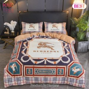 [SALE] Burberry New Fashion Bedding Set Quilt Sets Duvet Cover Luxury Brand Bedding Decor Bedroom Sets
