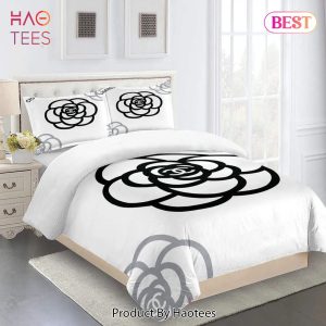 [SALE] Chanel Big Flowers Luxury Brand Premium Bedding Set Duvet Cover Home Decor