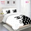 [SALE] Chanel Coco Noir Paris Luxury Brand Premium Bedding Set Duvet Cover Home Decor