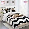 [SALE] Chanel Golden Logo Black Luxury Brand Bedding Set Duvet Cover Home Decor