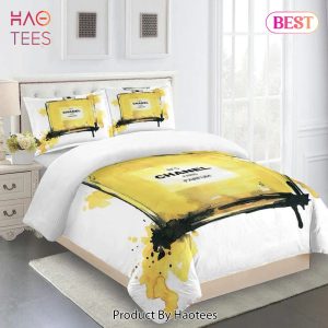 [SALE] Chanel Parfum Luxury Brand Premium Bedding Set Duvet Cover Home Decor