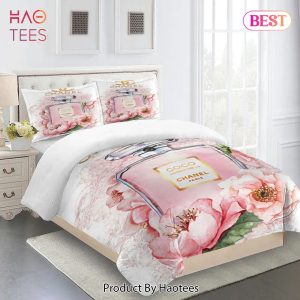 [SALE] Chanel Paris Coco Luxury Brand Premium Bedding Set Duvet Cover Home Decor