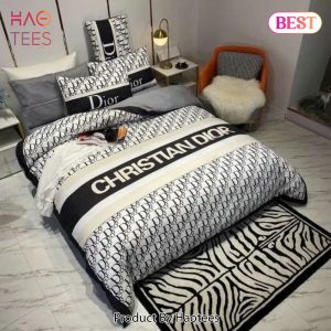 [SALE] Christian Dior Hot Bedding Sets Quilt Sets Duvet Cover Luxury Brand Bedding Decor Bedroom Sets