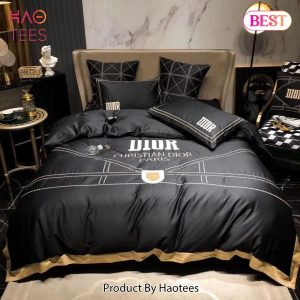 [SALE] Christian Dior Luxury Brand High-End Bedding Set Home Decor