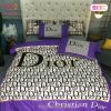 [SALE] Christian Dior Red Logo Luxury Brand Bedding Set Home Decor