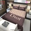 [SALE] Gianni Versace Brown Luxury Brand High-End Bedding Set Home Decor