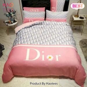 [SALE] Dior Fashion Bedding Sets Quilt Sets Duvet Cover Luxury Brand Bedding Decor