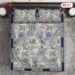 [SALE] Dior Hot Bedding Sets Quilt Sets Duvet Cover Luxury Brand Bedding Decor Bedroom Sets