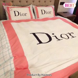 [SALE] Dior Hot Printed Bedding Sets Quilt Sets Duvet Cover Luxury Brand Bedding Decor
