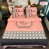 [SALE] Dior New Printed Bedding Sets Quilt Sets Duvet Cover Luxury Brand Bedding Decor