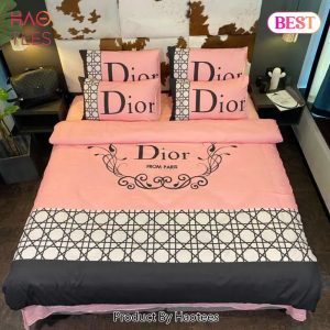 [SALE] Dior Paris Bedding Sets Quilt Sets Duvet Cover Luxury Brand Bedding Decor