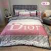 [SALE] Dior Printed Bedding Sets Quilt Sets Duvet Cover Luxury Brand Bedding Decor