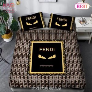 [SALE] Fendi Bedding Sets Quilt Sets Duvet Cover Luxury Brand Bedding Decor