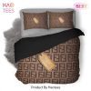 [SALE] Chanel White Flowers Black Luxury Brand Bedding Set Duvet Cover Home Decor