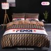 [SALE] Fendi New Bedding Sets Quilt Sets Duvet Cover Luxury Brand Bedding Decor