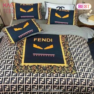 [SALE] Fendi New Luxury Brand High-End Bedding Set Home Decor