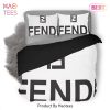 [SALE] Fendi Premium Luxury Logo Fashion Brand Premium Bedding Set Home Decor