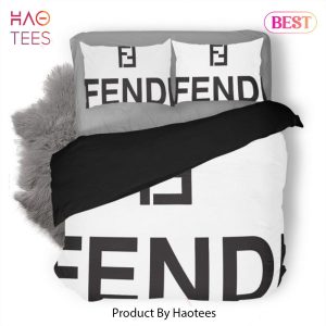 [SALE] Fendi Premium Luxury Logo Fashion Brand Premium Bedding Set Home Decor