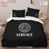 [SALE] Gianni Versace Black Luxury Brand High-End Bedding Set Home Decor