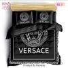 [SALE] Gianni Versace Black Luxury Brand High-End Bedding Set Home Decor – LW21