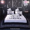 [SALE] Gianni Versace White Luxury Brand High-End Bedding Set Home Decor
