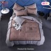 [SALE] Givenchy Brown Grey Luxury Brand High End Premium Bedding Set Home Decor