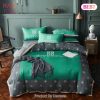 [SALE] Givenchy Green Luxury Brand High End Premium Bedding Set Home Decor