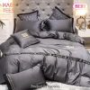 [SALE] Givenchy Grey Luxury Brand High-End Bedding Set Home Decor