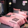 [SALE] Givency Blue Logo Luxury Brand Bedding Set Home Decor