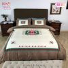 [SALE] Gucci Bee Hot Fashion Logo Premium Luxury Brand High-End Bedding Set LV Home Decor