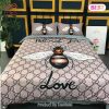 [SALE] Gucci Bee Limited Luxury Brand High-End Bedding Set Home Decor