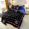 [SALE] Gucci Bee White Luxury Brand High-End Bedding Set Home Decor