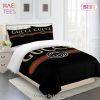 [SALE] Gucci Black Premium Fashion Limited Luxury Brand Bedding Set Home Decor
