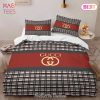 [SALE] Gucci Bugs Bunny Radio Fashion Logo Luxury Brand Bedding Set Home Decor