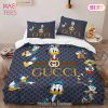 [SALE] Gucci Golden Fashion Luxury Brand Bedding Set Home Decor
