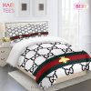 [SALE] Gucci Guccification Fashion Logo Luxury Brand Premium Bedding Set Home Decor