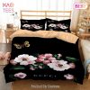 [SALE] Gucci Flowers Luxury Brand High-End Bedding Set Home Decor